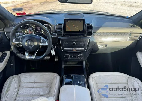 2017 Mercedes-Benz Gls 63 Amg 4Matic z USA, uszkodzony, nr VIN 4JGDF7FE7HA897346